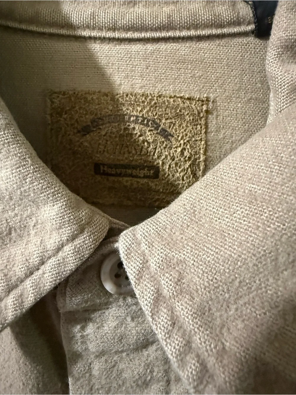 St John’s Bay Tan Utility flannel jacket